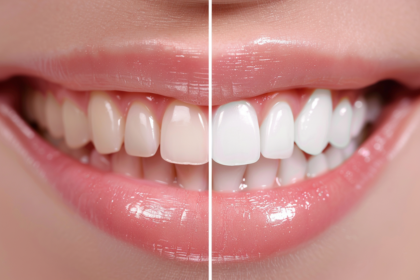 Invisalign treatment results showing improvement