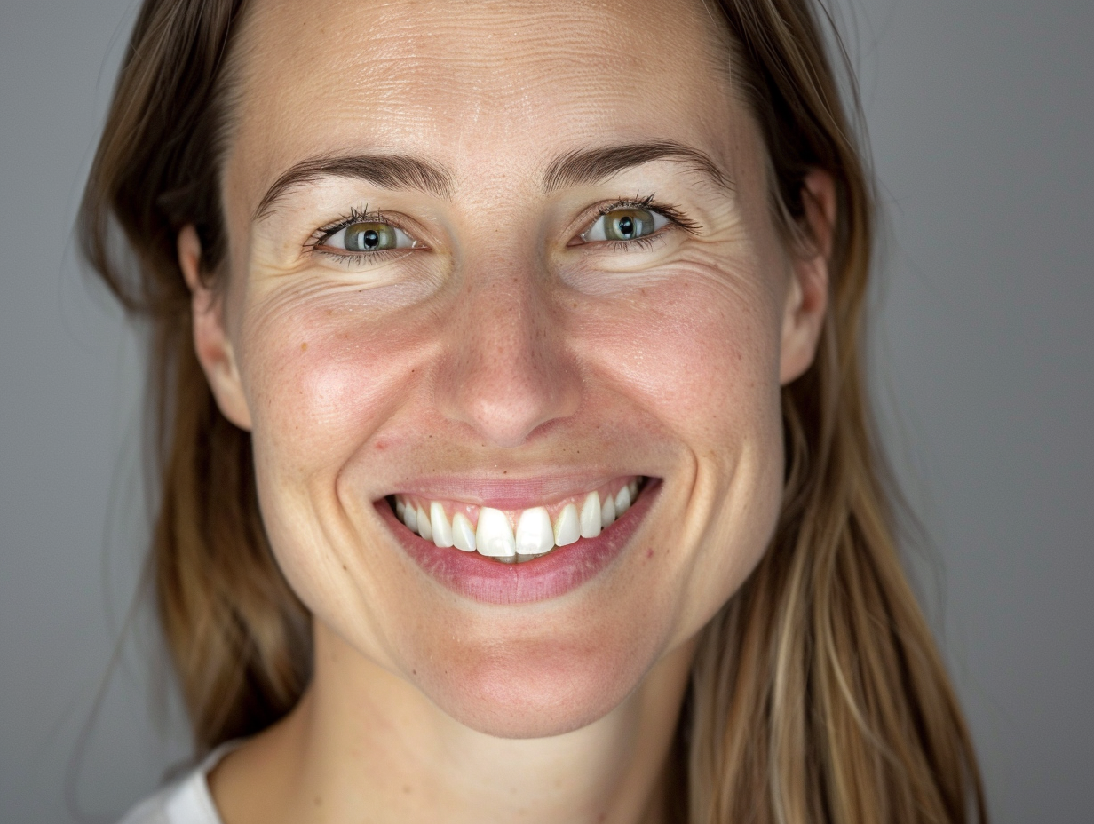 Before veneers - Sarah M.