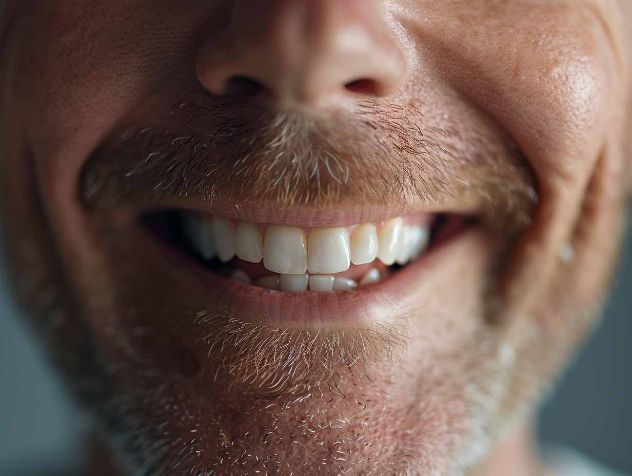 After teeth whitening - Mike T.