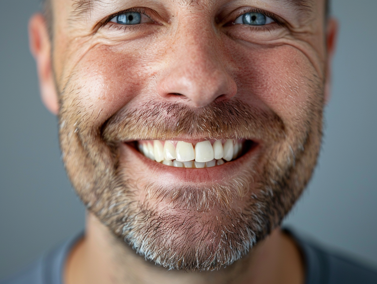 Before teeth whitening - Mike T.